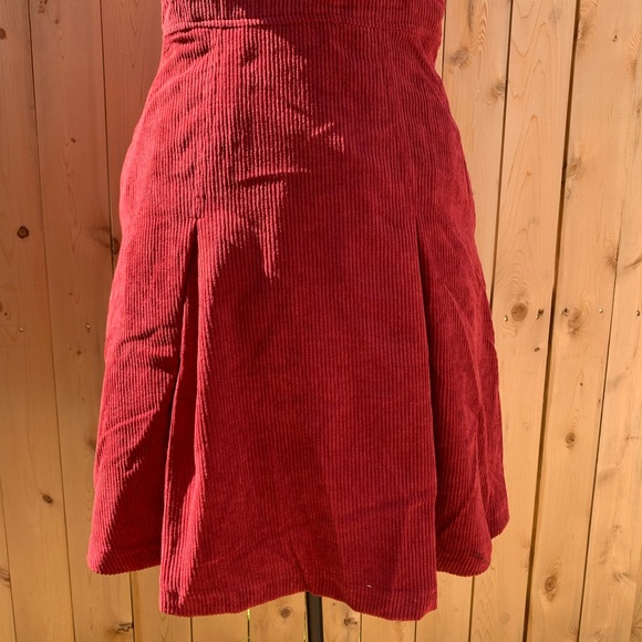 Modcloth Utmost Allure Corduroy A-Line Dress Size 2 - Picture 5 of 15